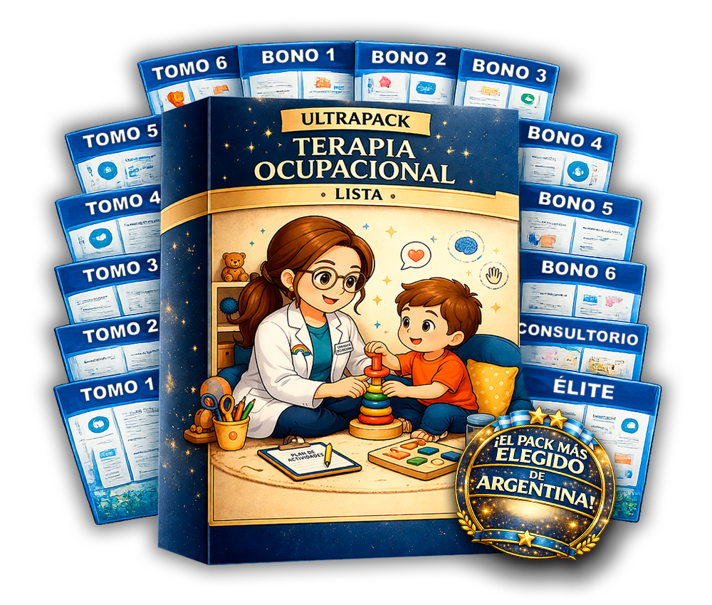 Ultrapack Terapia Ocupacional Lista + Método Consultorio Élite